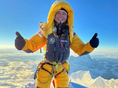 Антоніна Самойлова стала першою українською жінкою, яка тричі піднялася на Еверест