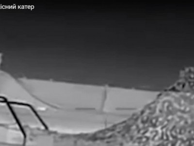 ГУР вдарило по двом російським катерам в Криму