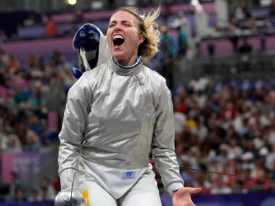 Українська шаблістка Харлан програла у півфіналі Олімпіади-2024