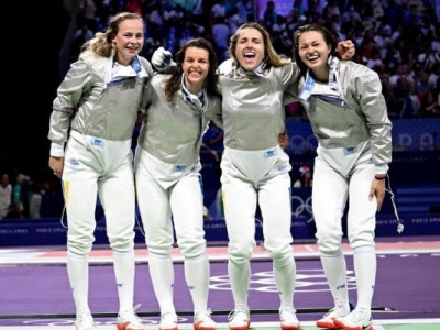 Аліна Комащук у складі збірної України стала чемпіонкою Олімпійських ігор-2024