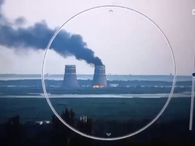 На ЗАЕС сталася пожежа: заяви окупантів та Зеленського