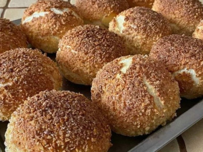 Булочки в горіховій шубці