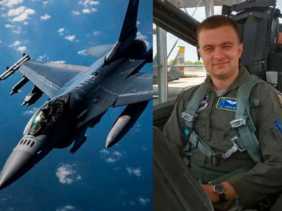 Останній бій у небі: у катастрофі F-16 загинув пілот з позивним Мунфіш