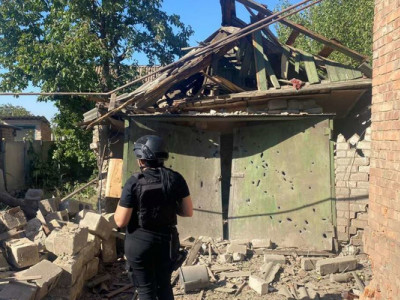 По Костянтинівці вдарили п'ятьма бомбами «ФАБ-250» із модулем УМПК та артилерією — поліція