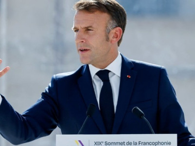 Макрон: подівійні стандарти щодо України і Ізраїлю