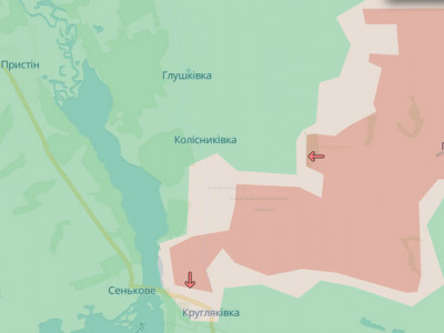 Просування ворога в районі Кругляківки і Колісниківки підтверджує ISW