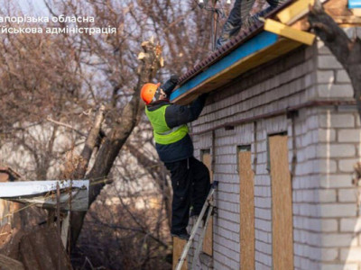 У Запоріжжі відновлюють постраждалий житловий фонд