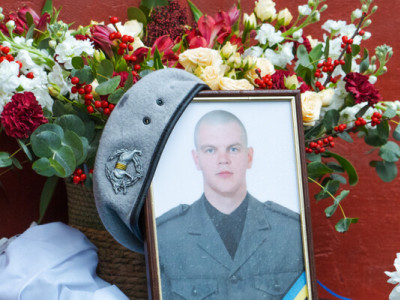 У Тернополі увіковічнили пам’ять захисника Сергія Тришкалюка