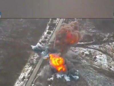 Едельвейси FPV-дроном знищили ворожий Град з боєкомплектом (ВІДЕО)