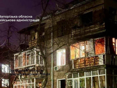 Зруйнована адмінбудівля промислового об'єкту: наслідки атаки рф на Запоріжжя