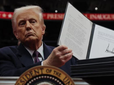 Drill, baby, drill: Трамп підписав указ про вихід США з Паризької кліматичної угоди