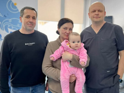 Народилася з “бомбою” в голові – у Львові врятували дитину з рідкісним діагнозом