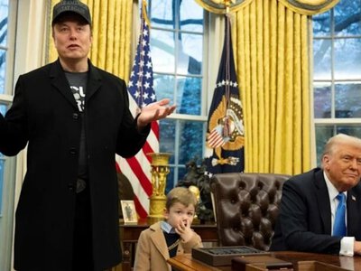 Син Ілона Маска здивував Трампа поведінкою у Білому домі