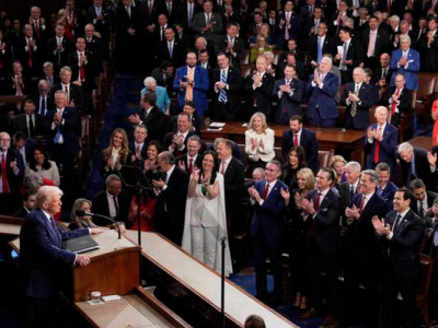 Що Трамп сказав про Україну під час промови до Конгресу