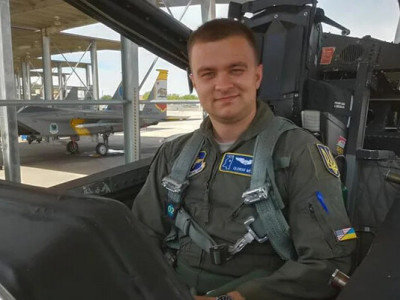 Пілот з Луцька Олексій Месь, який загинув у катастрофі F-16, отримав звання Героя України