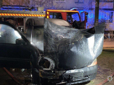 Під суд підуть 14-річні юнаки, які за гроші спалили авто військового