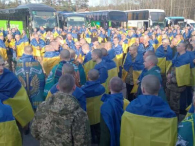 З полону повернулись майже 300 українських воїнів