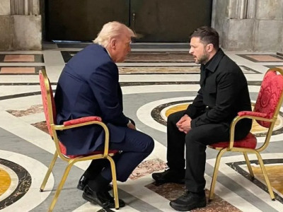 Economist розкрив деталі розмови Зеленського з Трампом у Ватикані