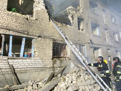 Ворог завдав масованого удару БпЛА по Запоріжжю: пошкоджені багатоповерхівки, є постраждалі