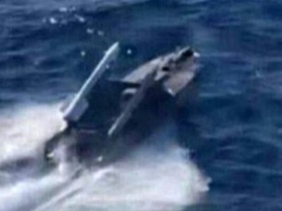 Український морський дрон ракетою Р-73 знищив російський Су-30