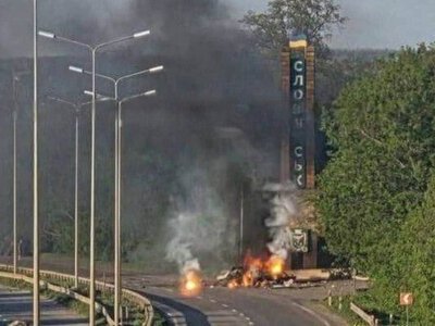 Російський дрон вперше атакував авто за 25 км від лінії фронту