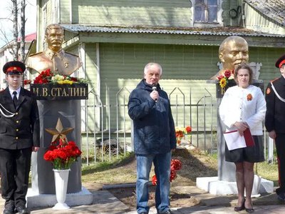 У Вологодській області рф відкрили вже другий пам'ятник Сталіну