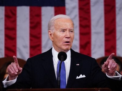 Байден про підхід Трампа до рф: Той, хто думає, що путін зупиниться на Україні, є