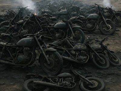 На Покровському напрямку десантники відбили масований штурм росіян, які їхали на мотоциклах. Відео