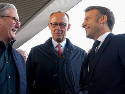 Мерц, Макрон, Стармер і Туск прибули до Києва: про що говоритимуть із Зеленським