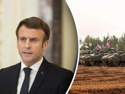 Скільки миротворців можуть відправити в Україну: Макрон зробив нову заяву