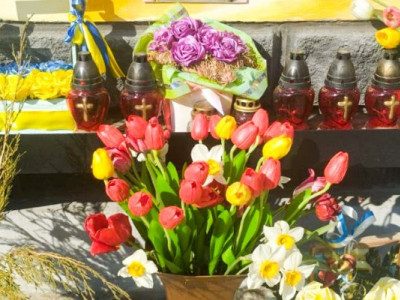 Ганебний вчинок: жінка вкрала квіти з алеї загиблих Героїв