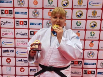 Чемпіонкою світу з дзюдо стала спортсменка з Рівненщини Анастасія Гарник