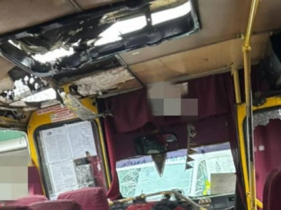 Це був автобус із людьми! — окупанти вдарили безжально, фото з місця шокують
