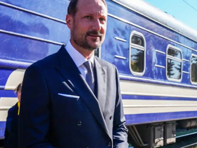 Наслідний принц Норвегії Гокон вперше з початку війни відвідав Київ