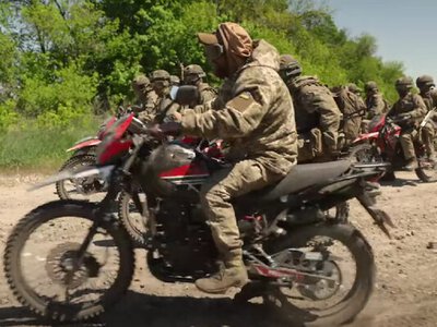 У ЗСУ сформували першу штурмову мотоциклетну роту