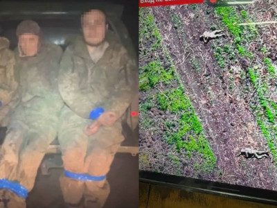 Невидимий мисливець у небі допоміг штурмовикам схопити ворога живцем