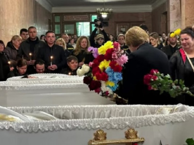 Україна прощається з трьома дітьми, які загинули внаслідок російського ракетного удару