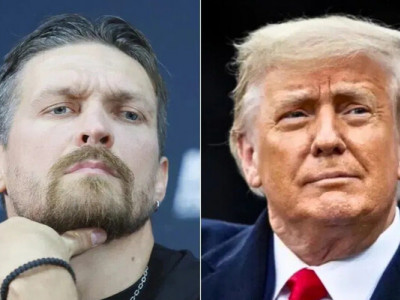 Усик запросив Трампа переночувати в його оселі
