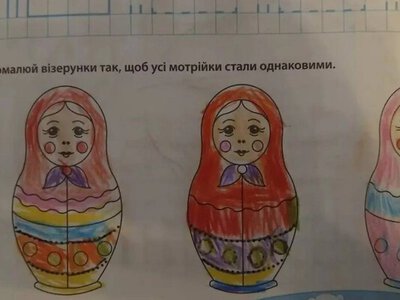 Тернопільські прописи з матрьошкою обурили батьків: видавництво виправдовується