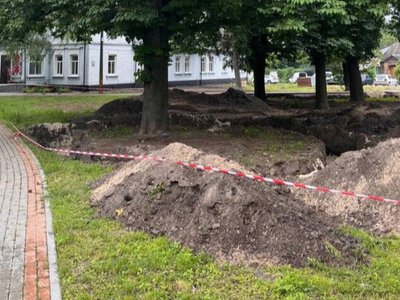 У центрі Білої Церкви виявили давні людські рештки