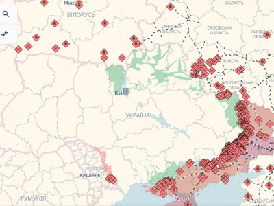 DeepState фіксує просування ворога на кількох ділянках Донеччини та Луганщини
