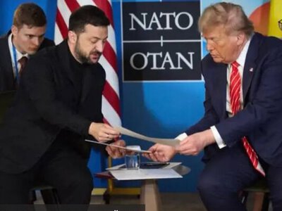 Заяви Трампа щодо України на саміті НАТО під час підсумкової конференції