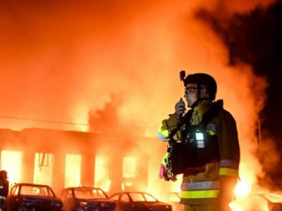 Масована атака шахедів по Запоріжжю: пожежі, удари по промисловому підприємству