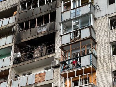 Ворожа атака: у Смілі пошкоджено багатоповерхівки, шестеро людей постраждали