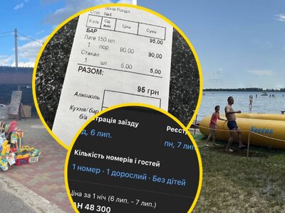 Латте окремо, стакан окремо: українців обурили драконівські ціни відпочинку на Світязі (фото)