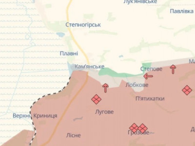 Ситуація на заході Запорізької області погіршується — DeepState