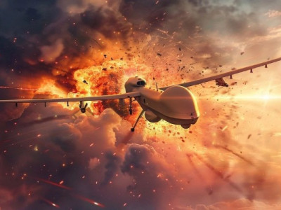 У росії невідомі дрони спалили Саратовський НПЗ – відео