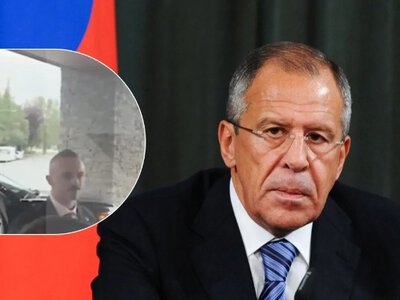 Лавров прибув на Аляску у светрі з написом СССР