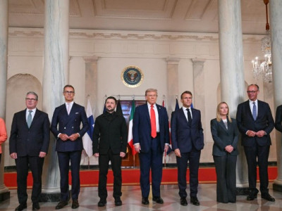 Трамп, Зеленський та лідери Європи зустрілися у Білому домі: головне про переговори