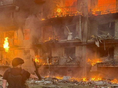 Армія рф вдарила по 10 багатоповерхівках на Херсонщині